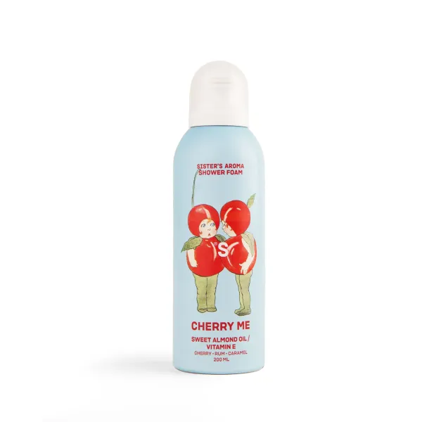 Sister's Aroma, Spumă de duș, Cherry Me, 200 ml