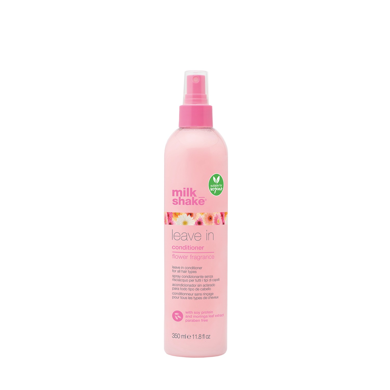 Milk Shake LEAVE IN CONDITIONER FLOWER FRAGRANCE - Balsam fără clătire hidratant pentru protecția culorii
