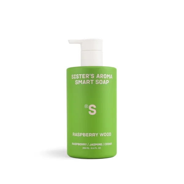 Sister's Aroma, Săpun lichid de mâini Smart, Raspberry Wood, 250 ml