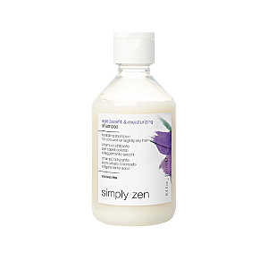 Simply Zen AGE BENEFIT& MOISTURIZING SHAMPO 250 ml -  Sampon hidratant pentru par vopsit 