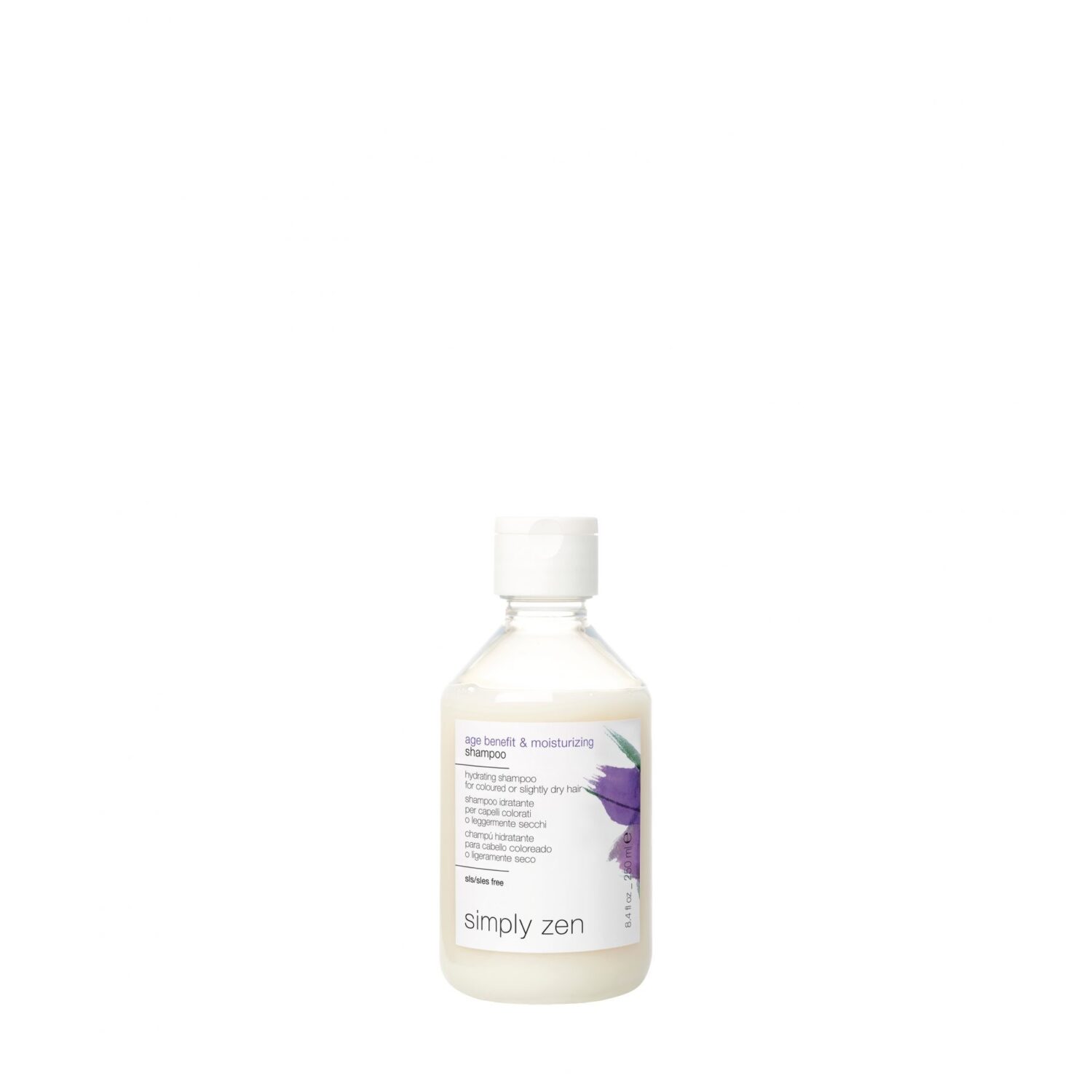 Simply_Zen AGE BENEFIT& MOISTURIZING SHAMPO -  Șampon hidratant pentru păr vopsit 