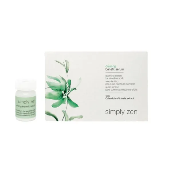 CALMING BENEFIT SERUM 12 FIOLE 5ML - Fiole concetrate pentru scalp cu aloe vera