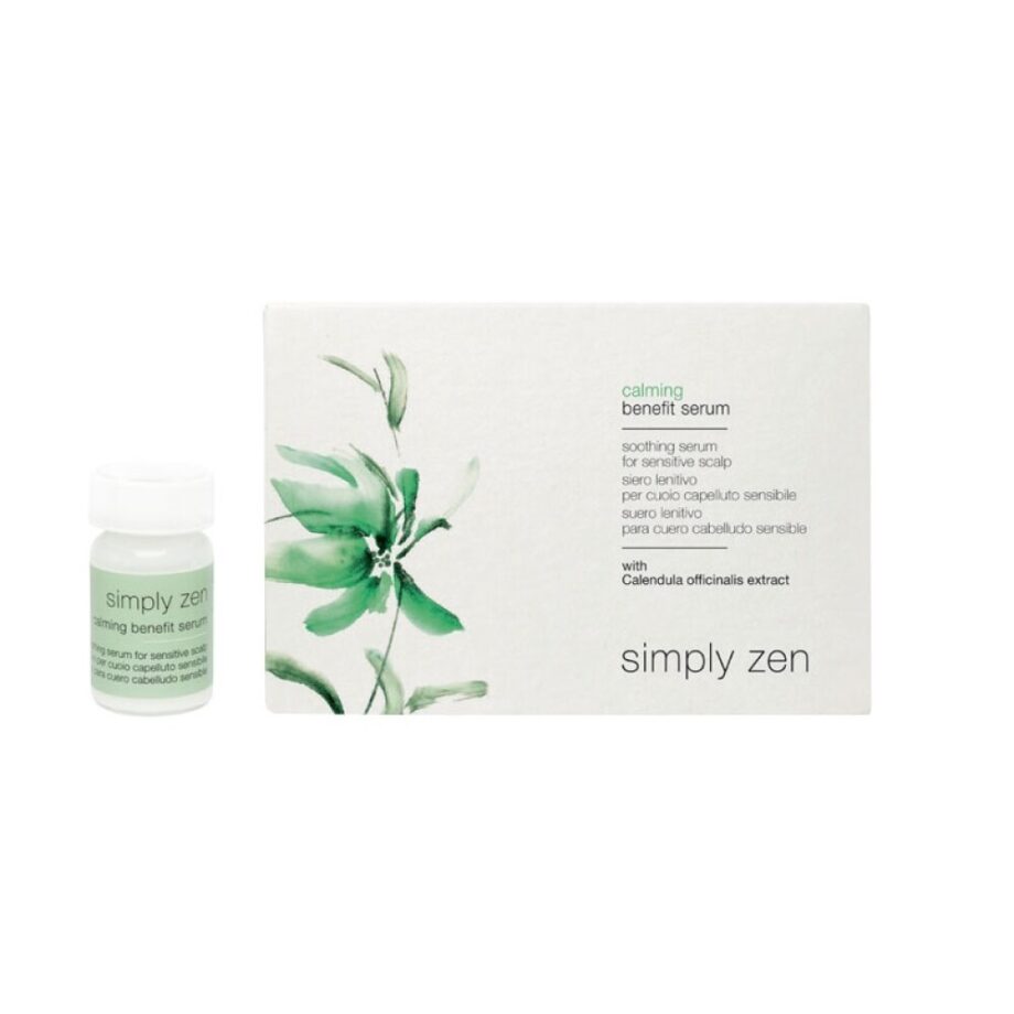 Simply_Zen CALMING BENEFIT SERUM 12 FIALE 5ML - Fiole concetrate pentru scalp cu aloe vera