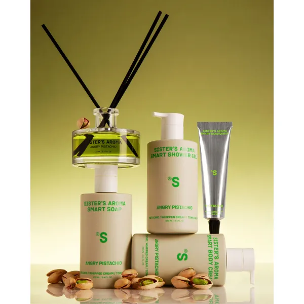 Sister's Aroma, Cremă de mâini Smart, Pistachio, 30 ml