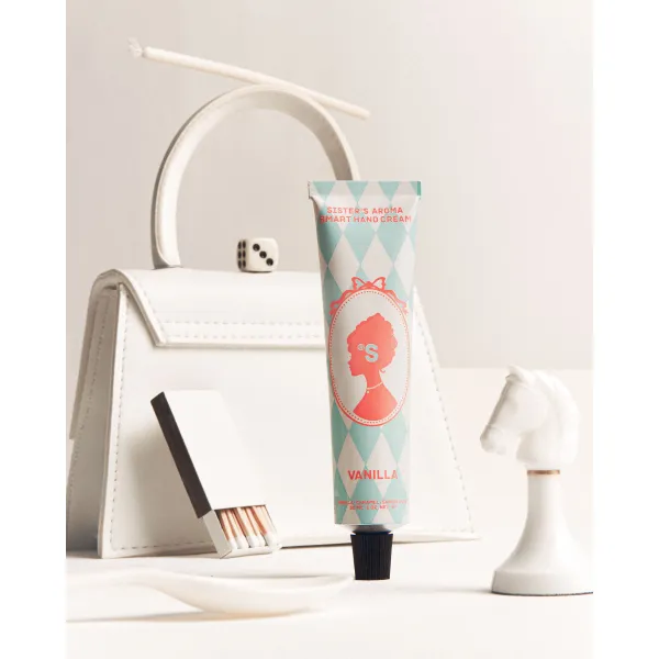 Sister's Aroma, Cremă de mâini Smart, Vanilla, 30 ml
