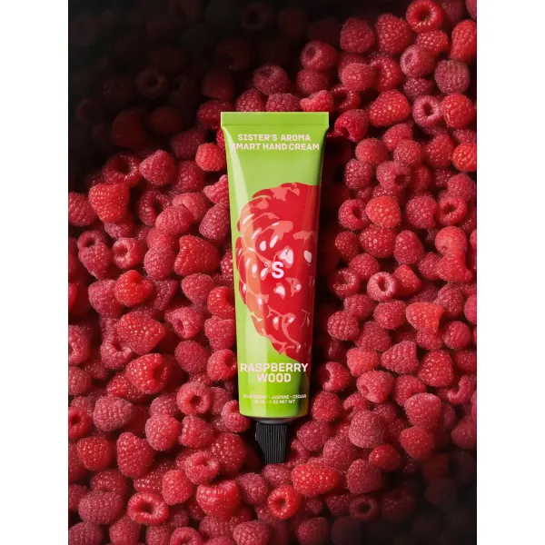 Sister's Aroma, Cremă de mâini Smart, Raspberry Wood, 30 ml