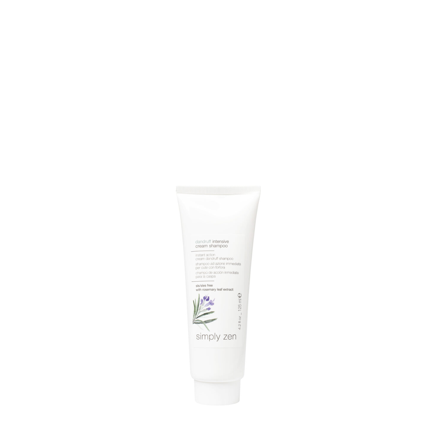 Simply_Zen DANDRUFF INTENSIVE CREAM SHAMPOO 125 ML - Șampon cremă cu acțiune intensă împotriva mătreții