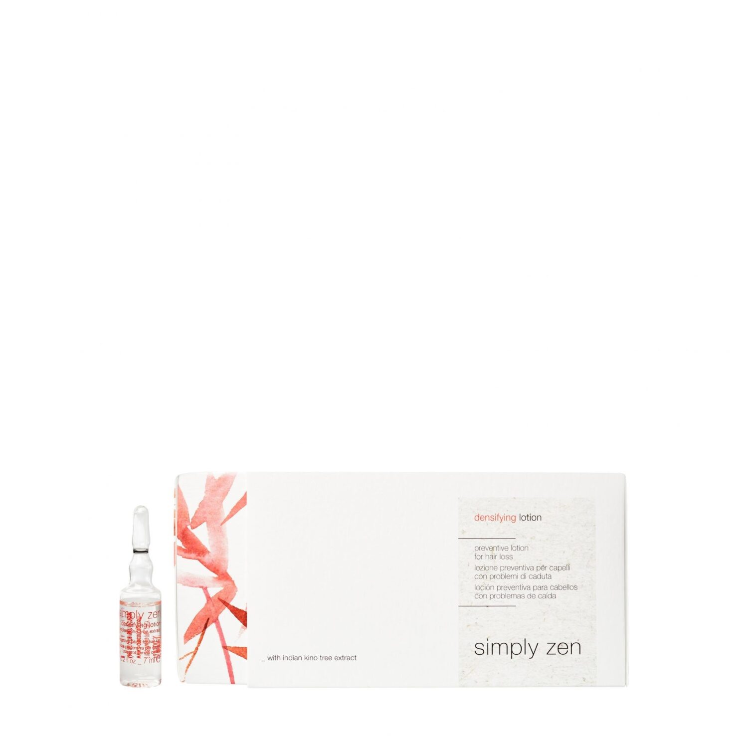 Simply_Zen DENSIFYING LOTION 8 FIALE 7 ML - Fiole concentrare pentru prevenția căderii părului cu rol în creșterea densității