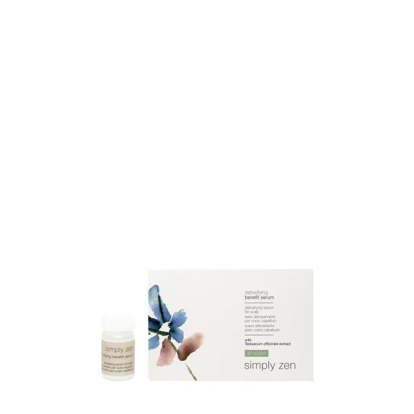 DETOXIFYING BENEFIT SERUM 12 FIOLE 5 ML - Fiole concentrare de scalp pentru detoxifiere
