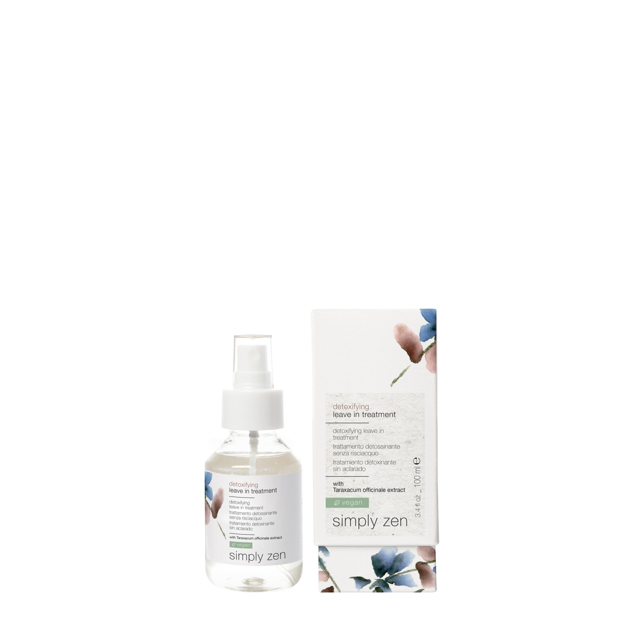 Simply_Zen DETOXIFYING LEAVE IN TREATMENT 100 ML - Leave-in pentru detoxifierea scalpului 