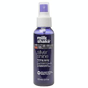 Spray nuantator cu neutralizare tonuri galbene pentru parul blond SILVER SHINE TONING SPRAY 100 ml 