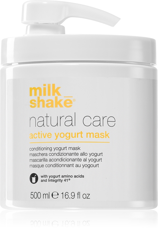 Milk Shake ACTIVE YOGURT MASK - Mască intensivă cu iaurt pentru restructurarea firului de păr