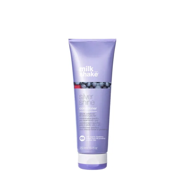 Balsam pentru parul blond cu neutralizare tonuri galbene SILVER SHINE