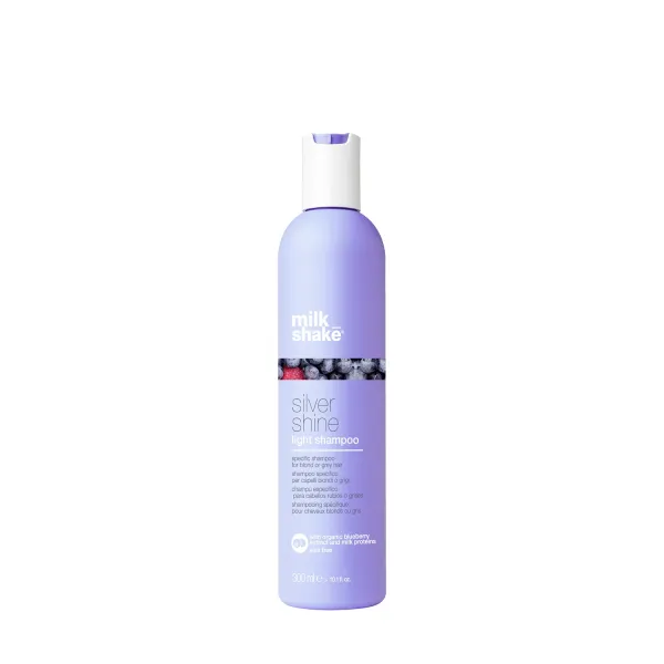 Sampon pentru parul blond cu neutralizare tonuri galbele SILVER SHINE LIGHT