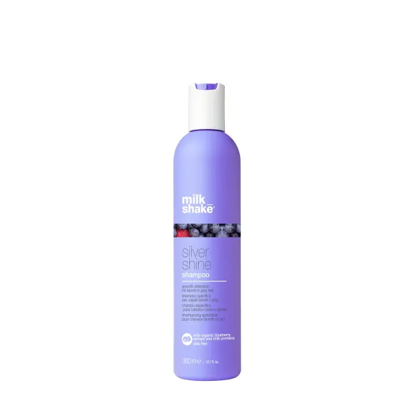 Sampon pentru parul blond cu neutralizare tonuri galbele SILVER SHINE